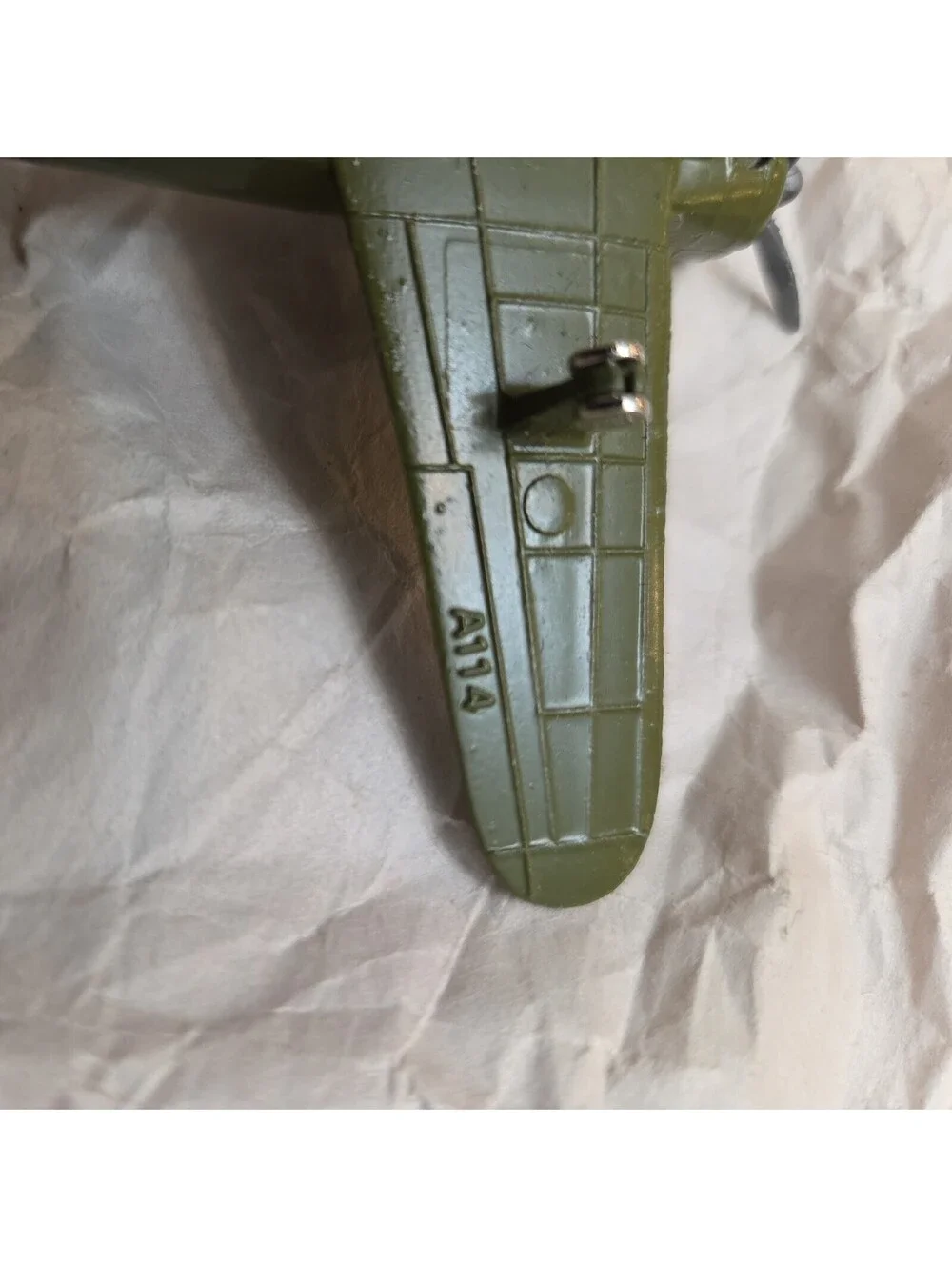Vintage Dyna Flites A114 Japanese Zero Green Diecast Airplane